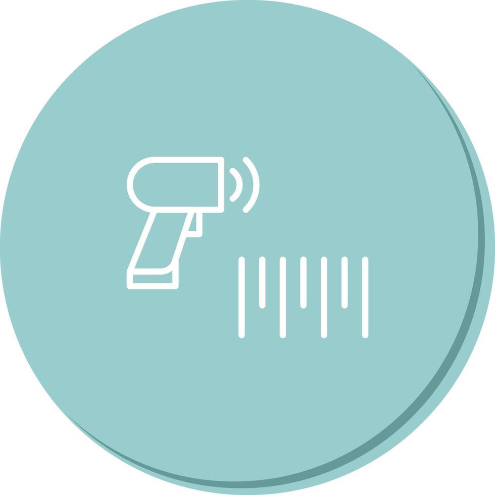 Barcode Scanner Icon Design vector