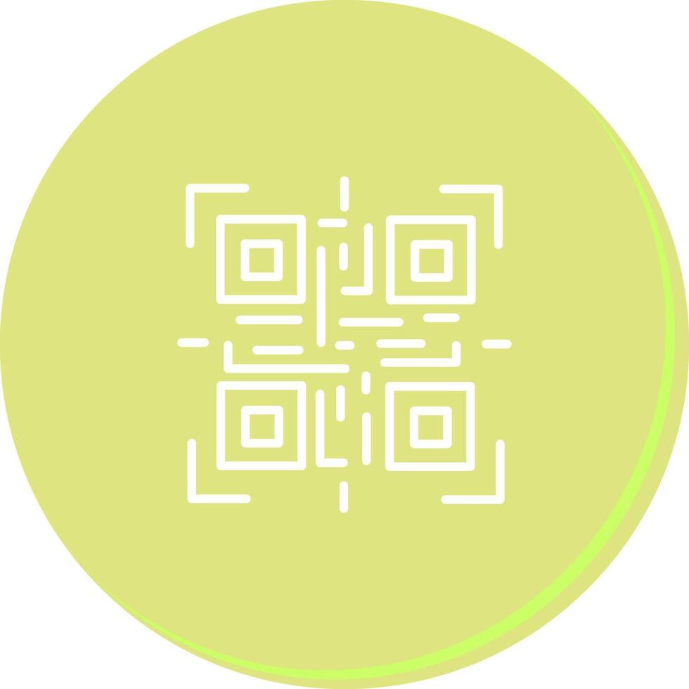 QR Code Reader Icon Design vector
