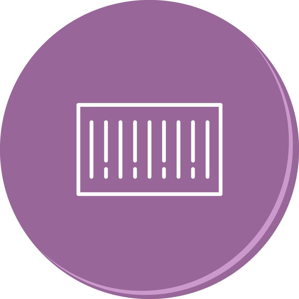 Barcode Label Icon Design vector