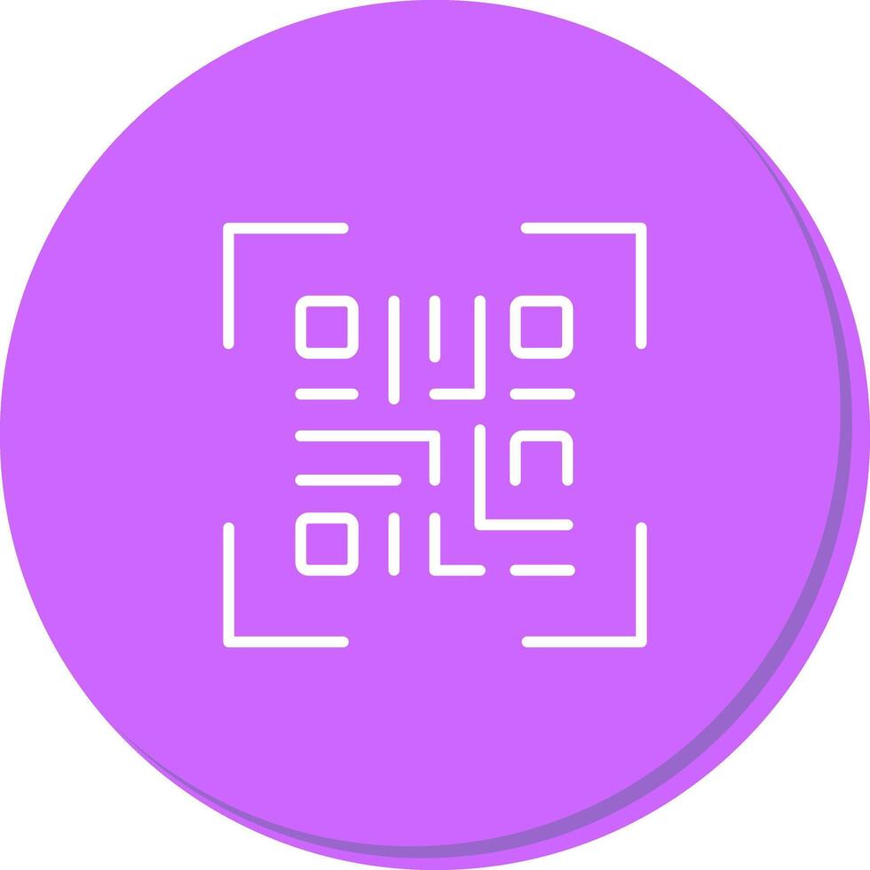 QR Code Generator Icon Design vector