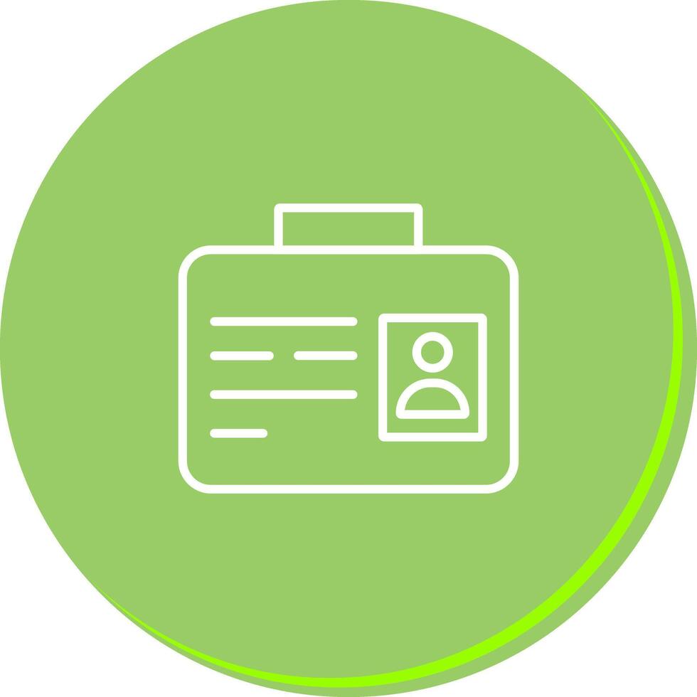 Office Card Icon Design vector