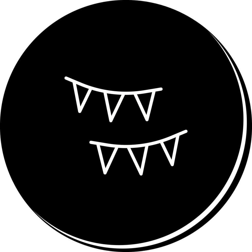 Streamers Icon Design vector
