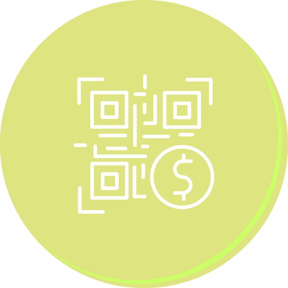 QR Code Payment Icon Design vector