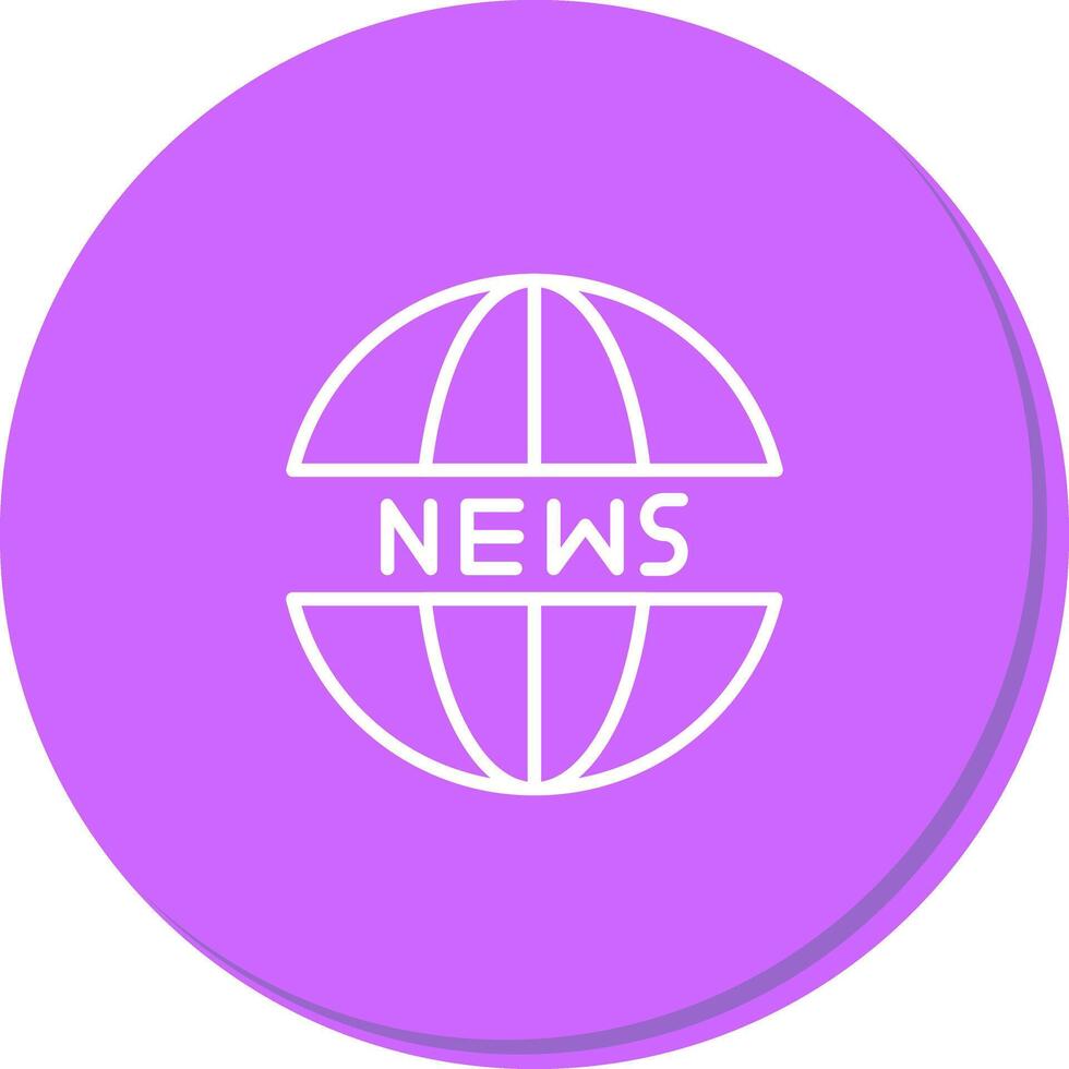 News Website Icon Design vector