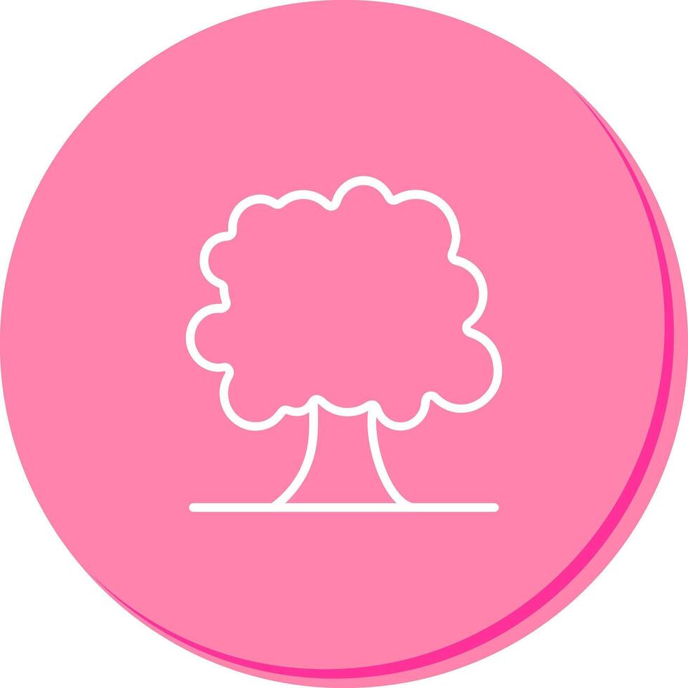 Deciduous Tree Icon Design vector