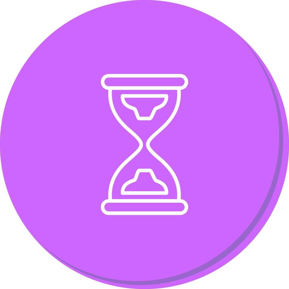 Sand Timer Icon Design vector