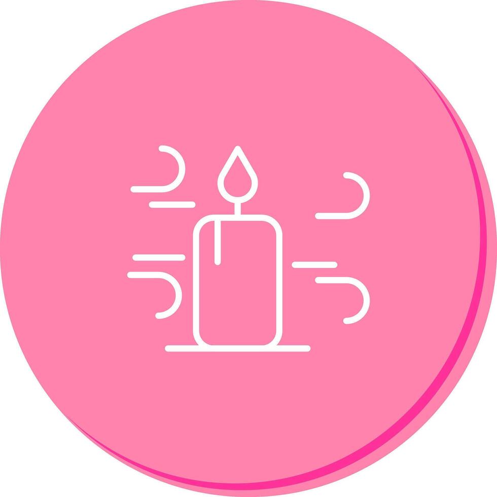 Blowing Candles Icon Design vector
