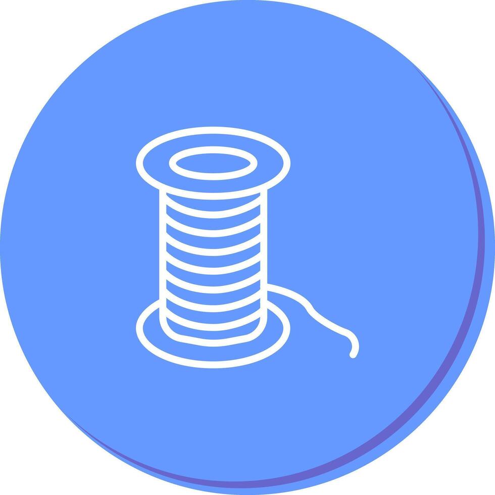 Thread Icon Design vector