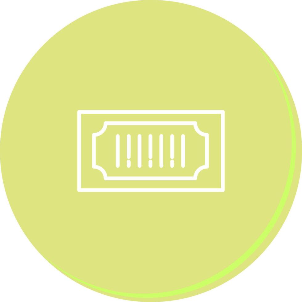 Barcode Price Icon Design vector