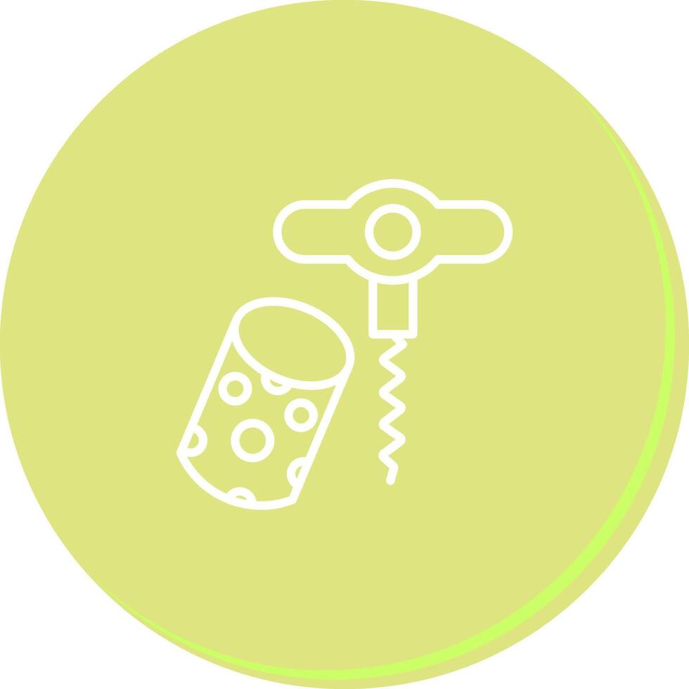 Wine Cork Icon Design vector