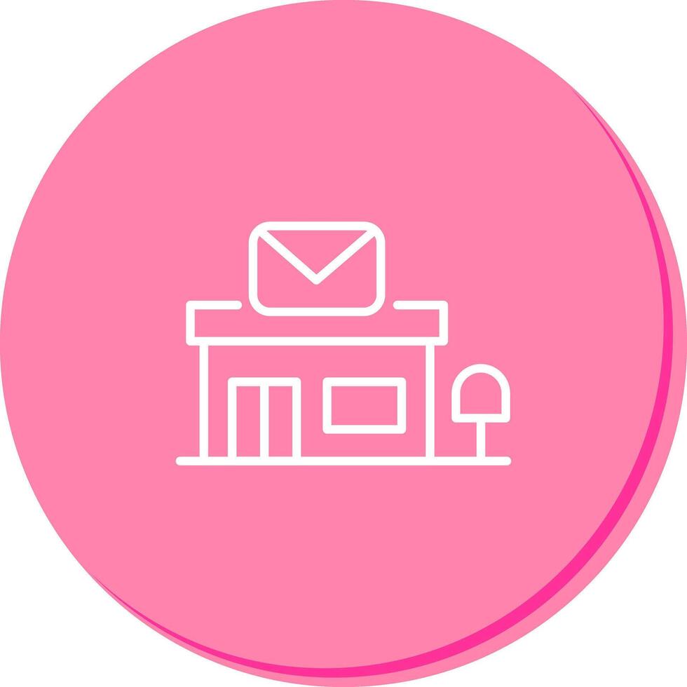 Post Office Icon Design vector