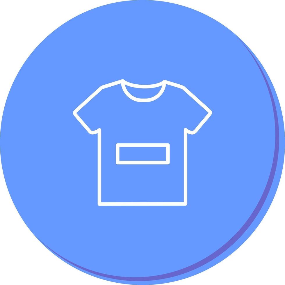 T-Shirt Icon Design vector