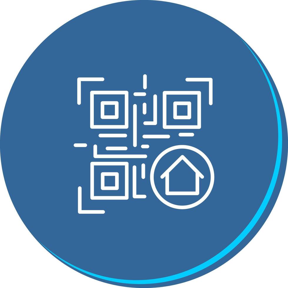 QR Code Menu Icon Design vector