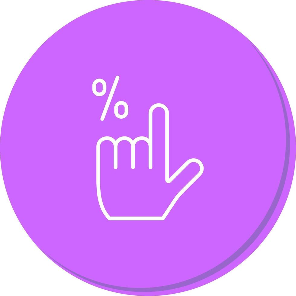 Click Through Rate Icon Design vector