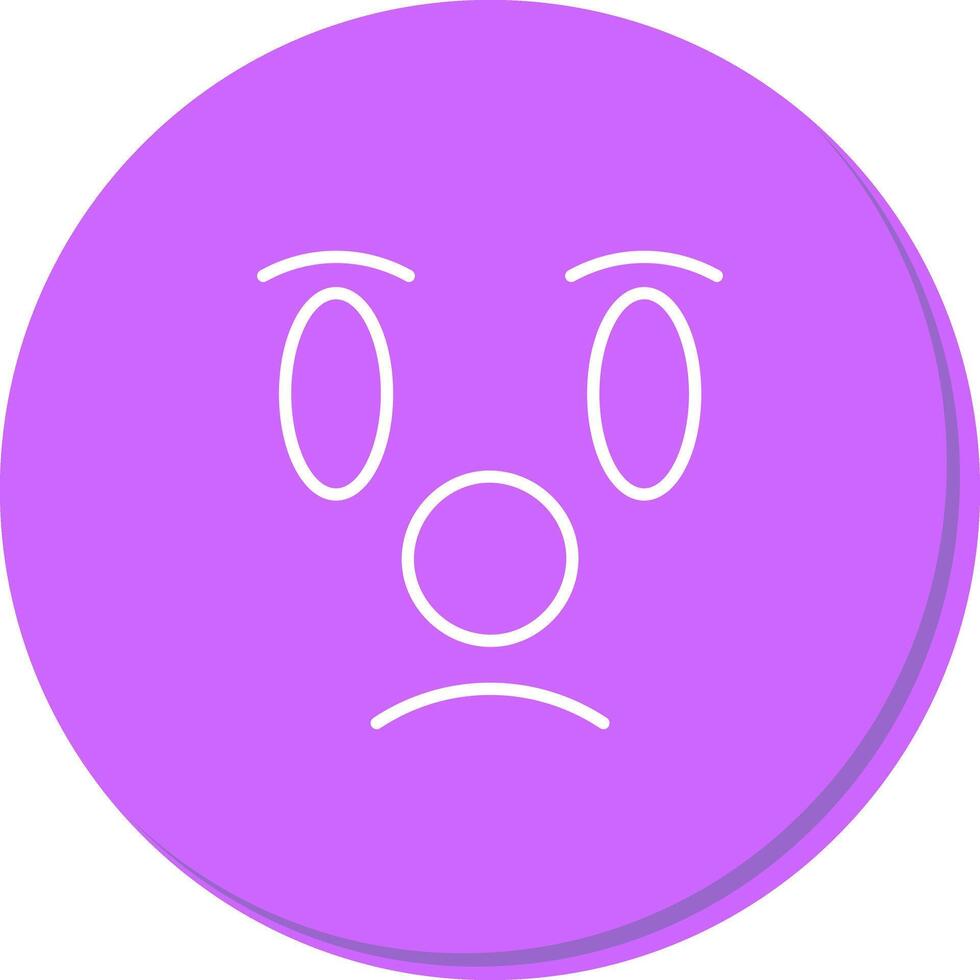 Clown Nose Icon Design vector