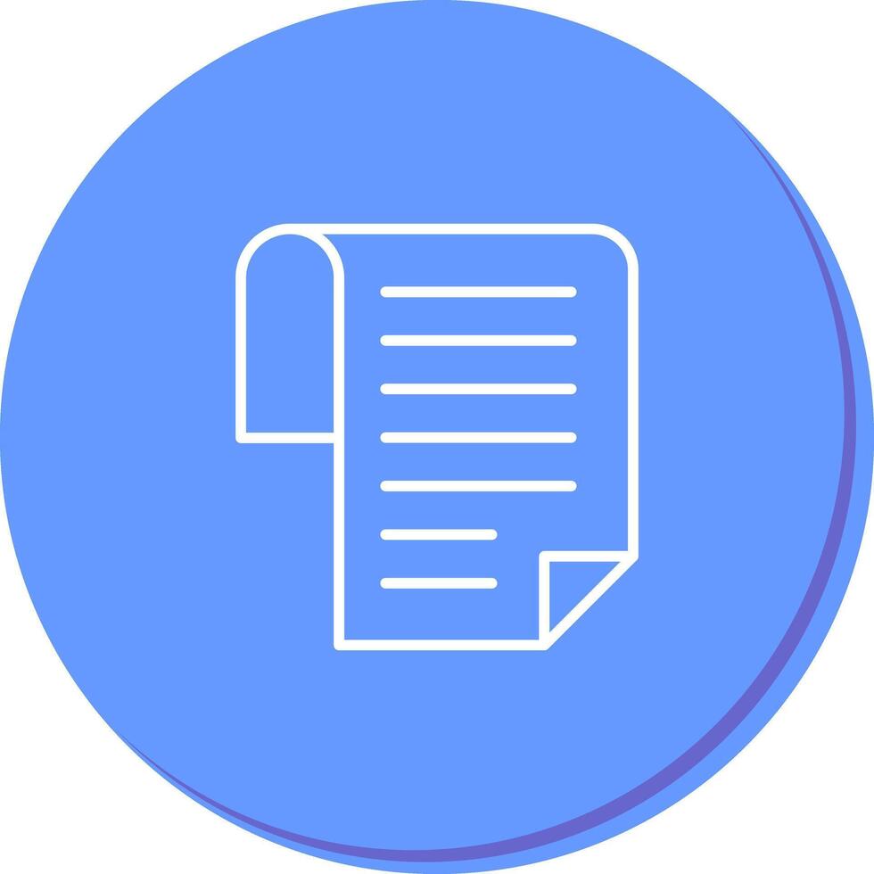 Document Icon Design vector