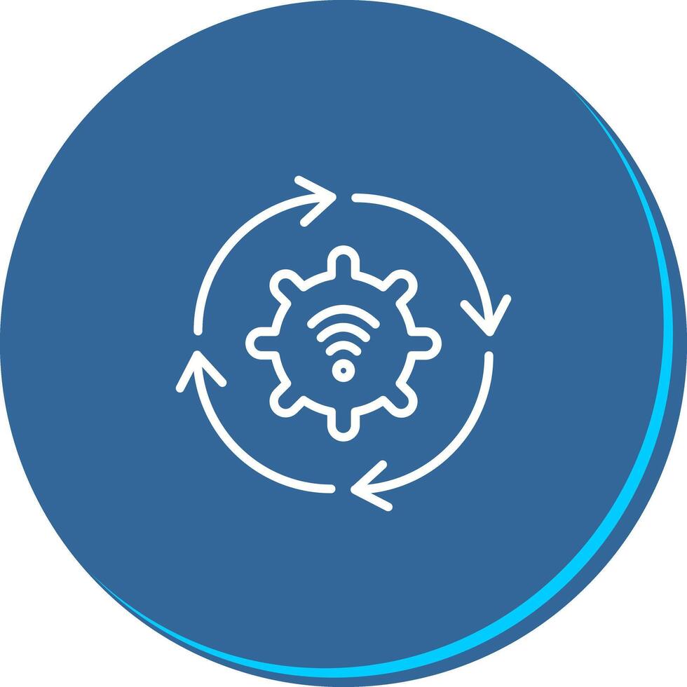 Automated Process Icon Design 49927956 Vector Art at Vecteezy