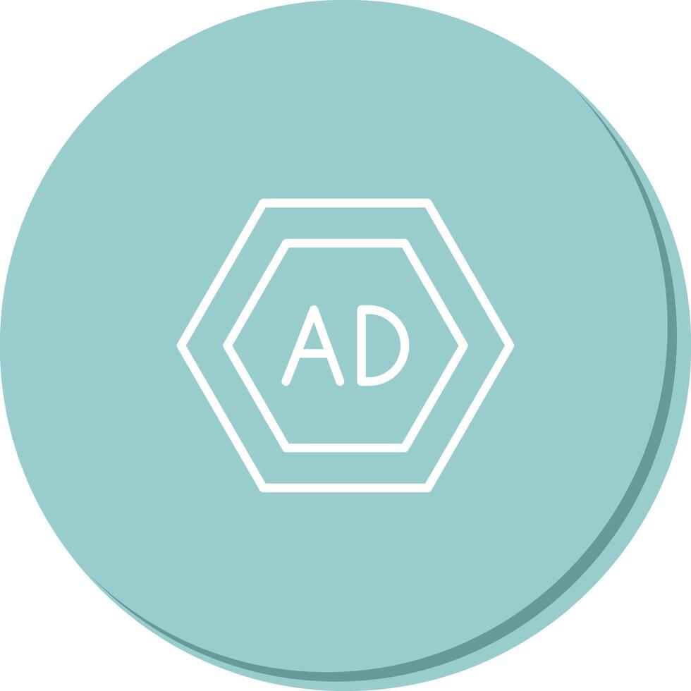 Ad Blocker Icon Design vector