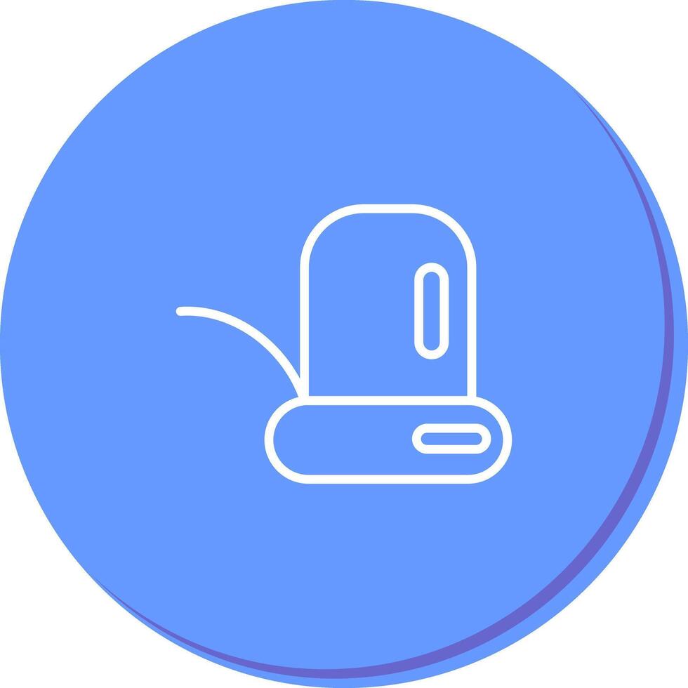 News Tickertape Icon Design vector