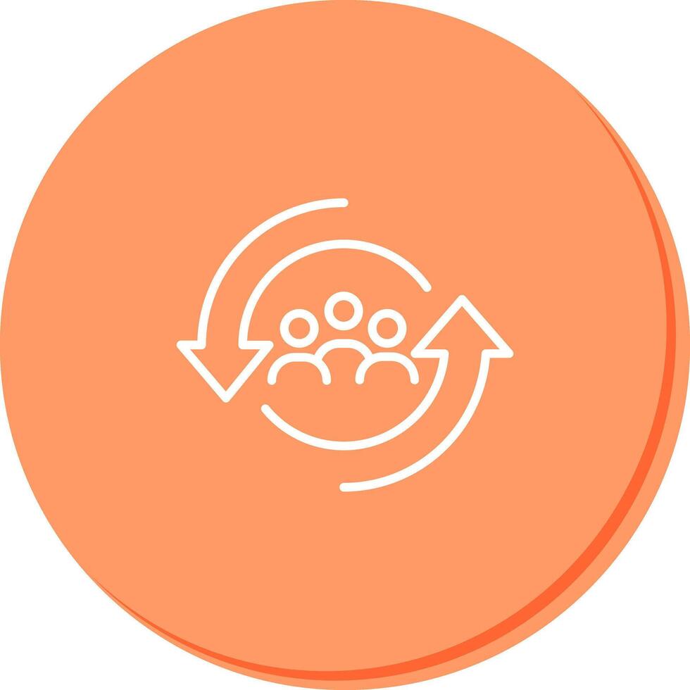 Career Change Icon Design vector