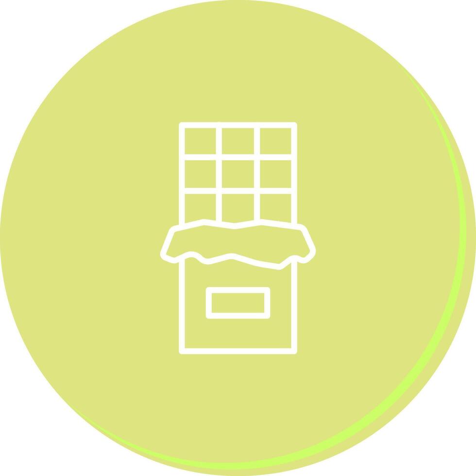 Chocolate Bar Icon Design vector