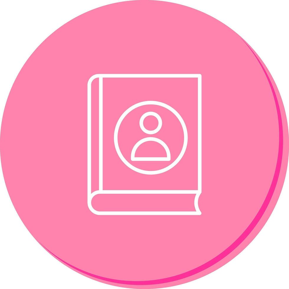 Employee Handbook Icon Design vector