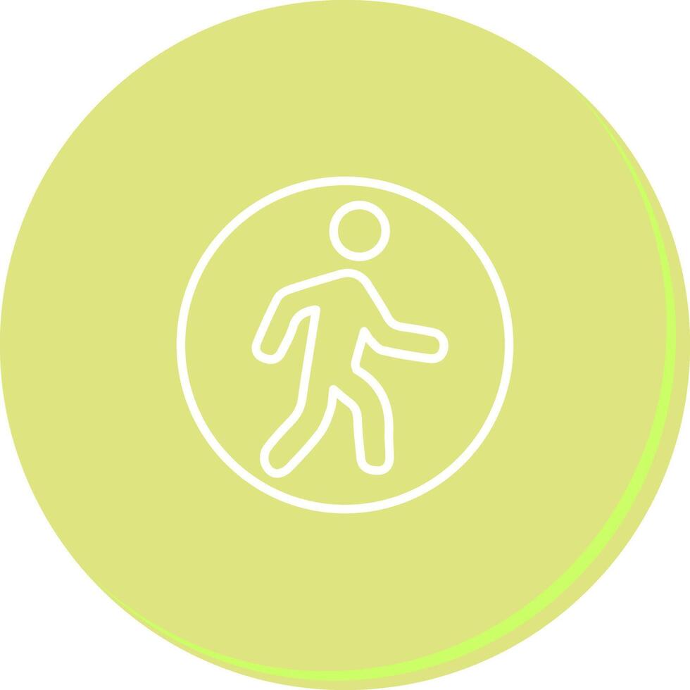 Person Walking Icon Design vector
