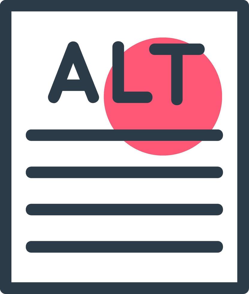 Alt text Line with small circle background vector