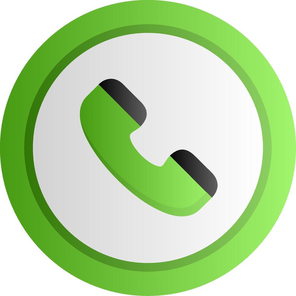 Contact Flat Gradient vector