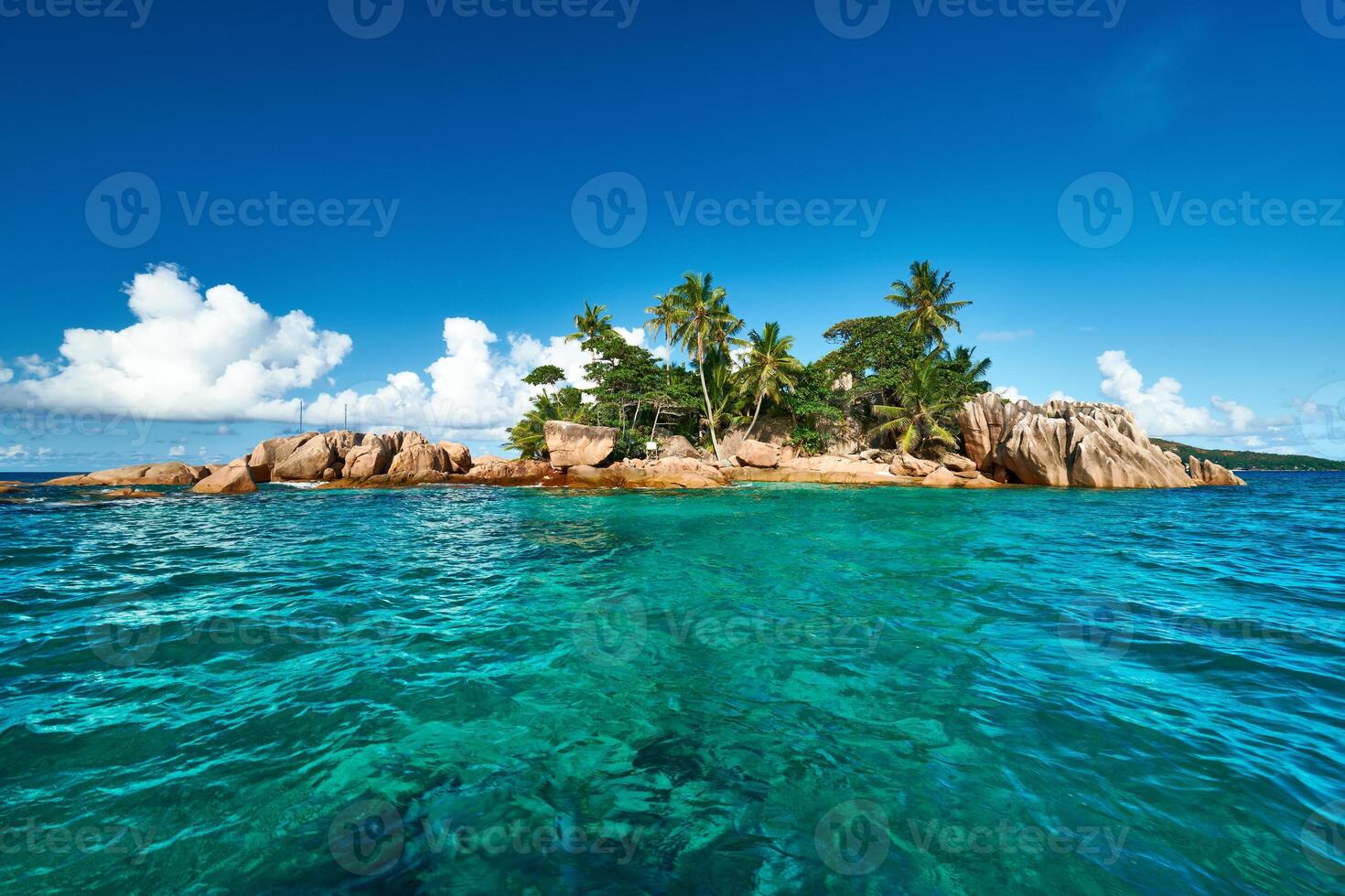 Beautiful tropical island photo