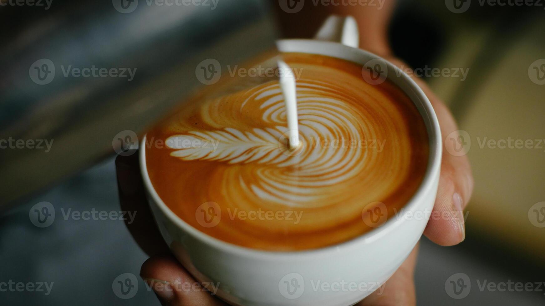 coffee latte art photo