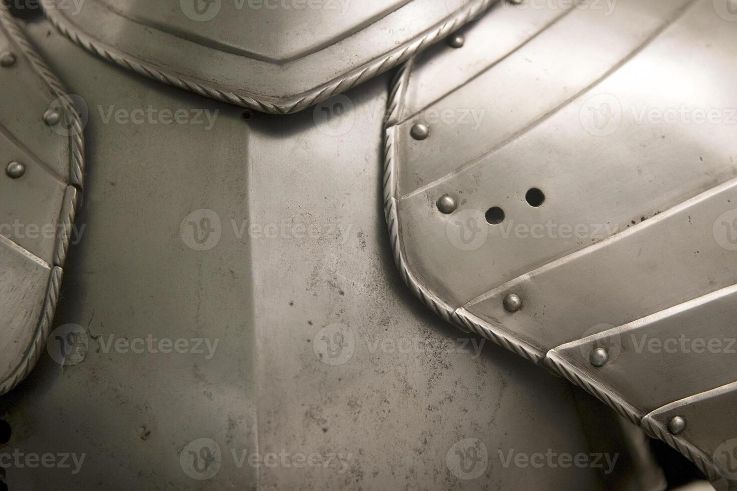Medieval armor background photo