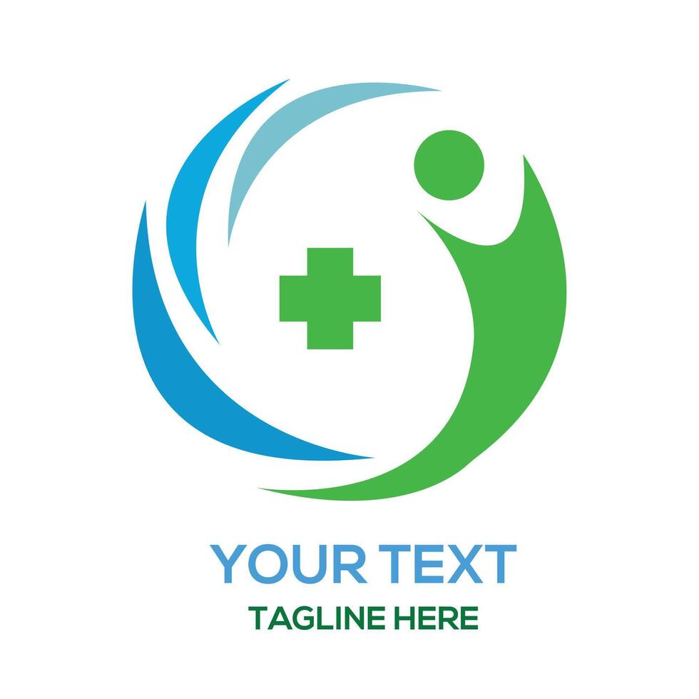 health symbol logo vector