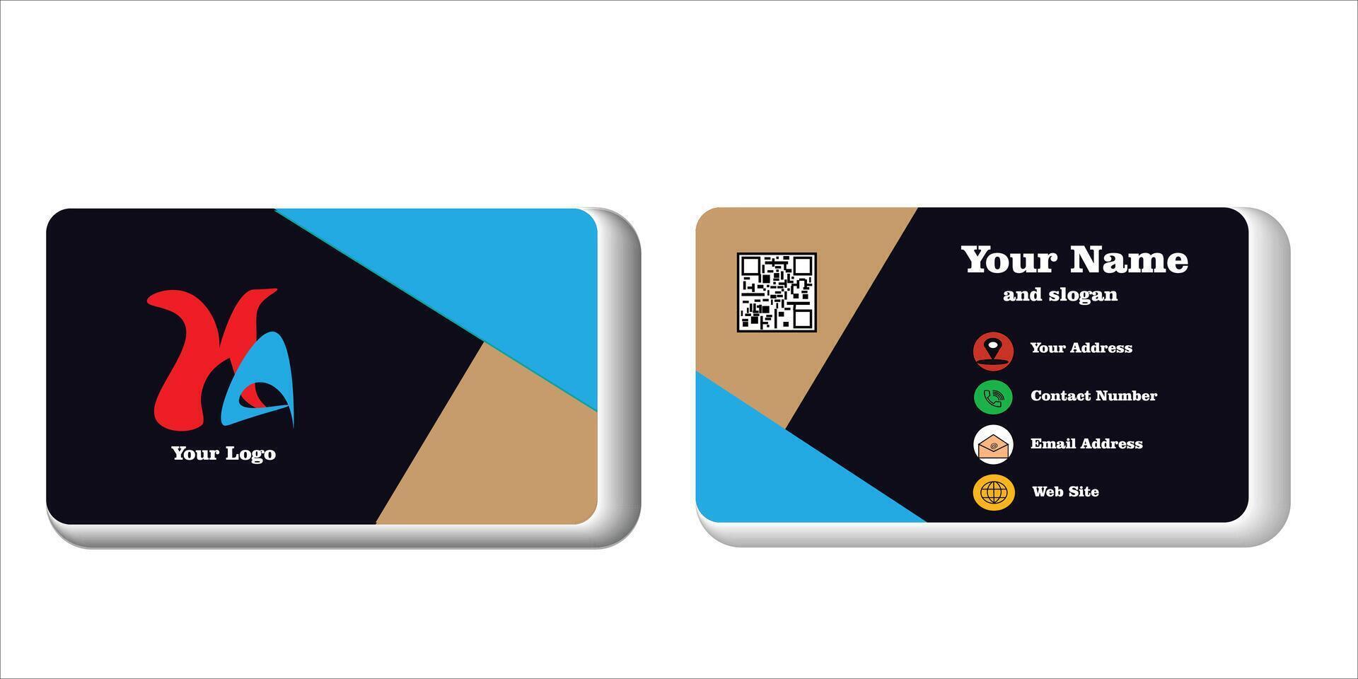 visiting cards design vector