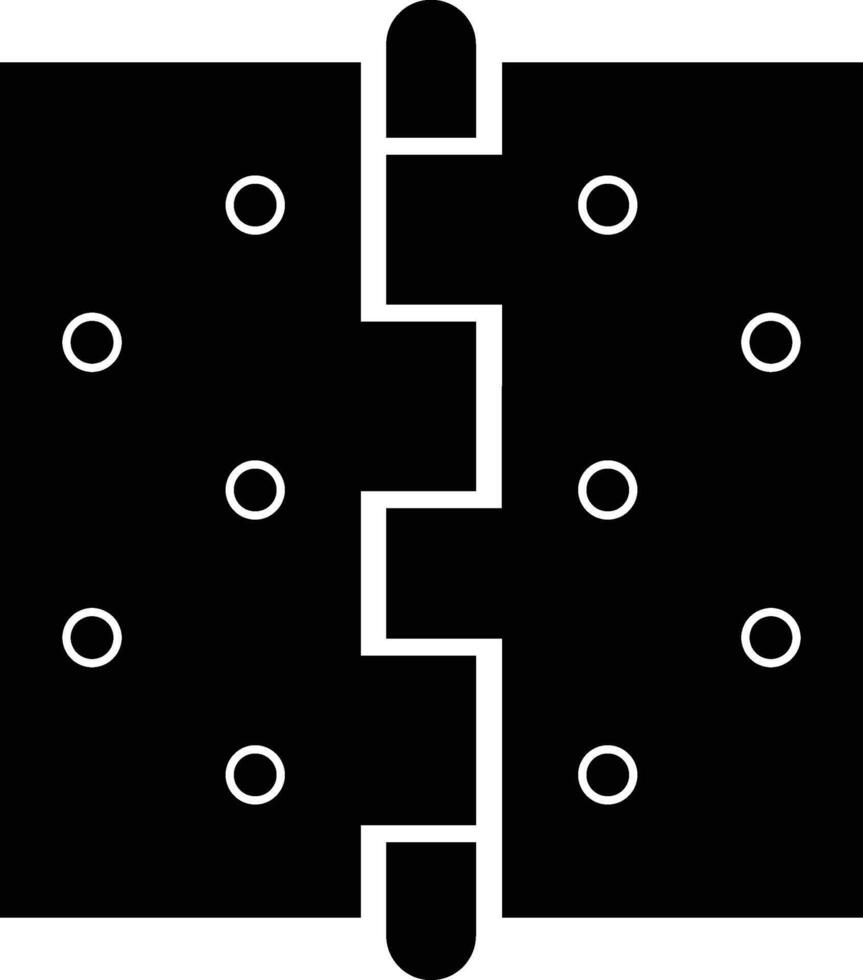 Door Hinge. House Icon vector