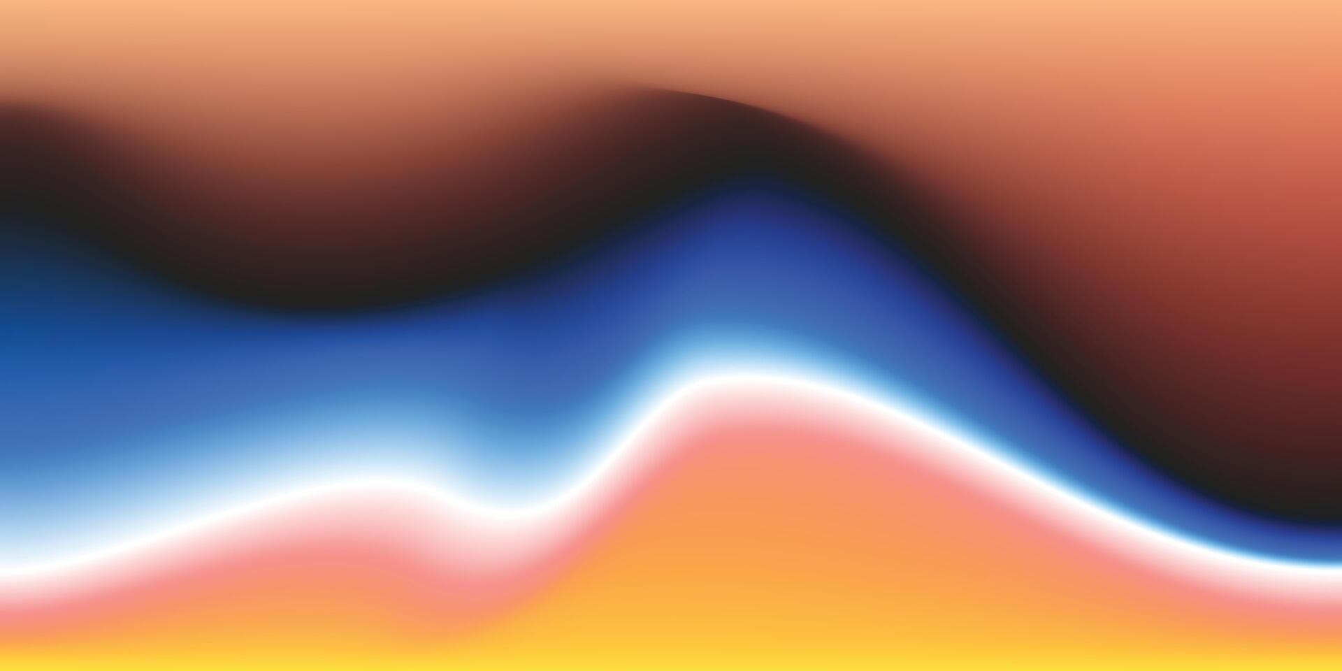 Fluid gradient mesh background template copy space. Blurred grey and pink color gradation. vector