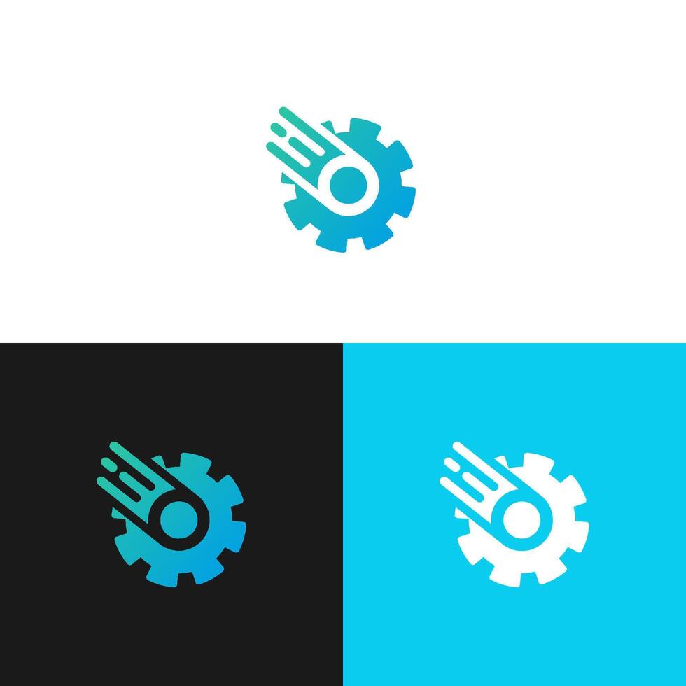 Moving Gear logo vector