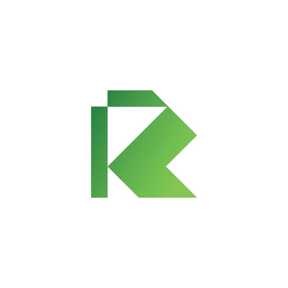 Letter R Abstract Logo Design vector