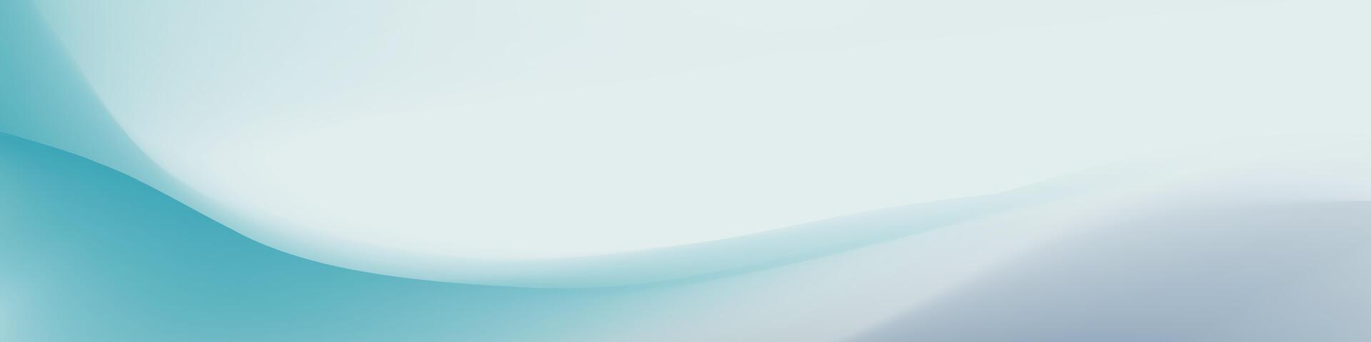 Clean and modern, this banner features a subtle wave design in shades of blue. vector