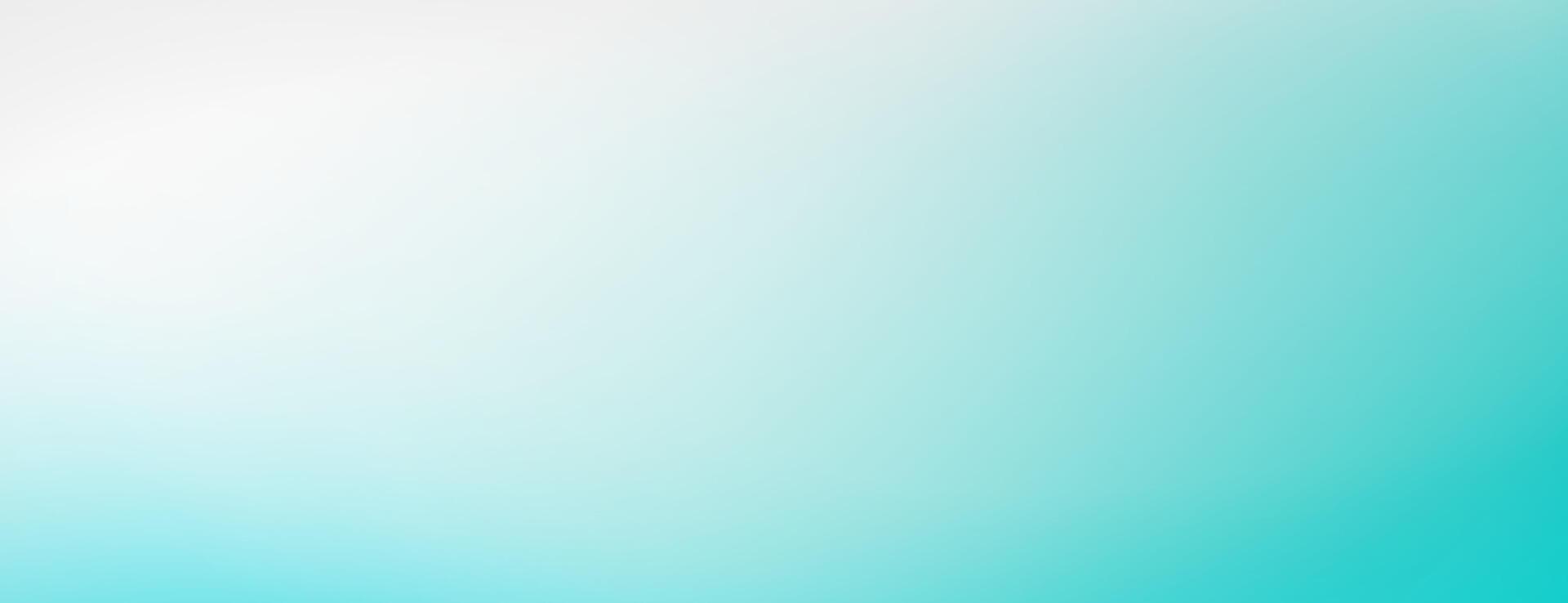 Minimalistic and elegant abstract banner with a soft and subtle teal gradient. vector