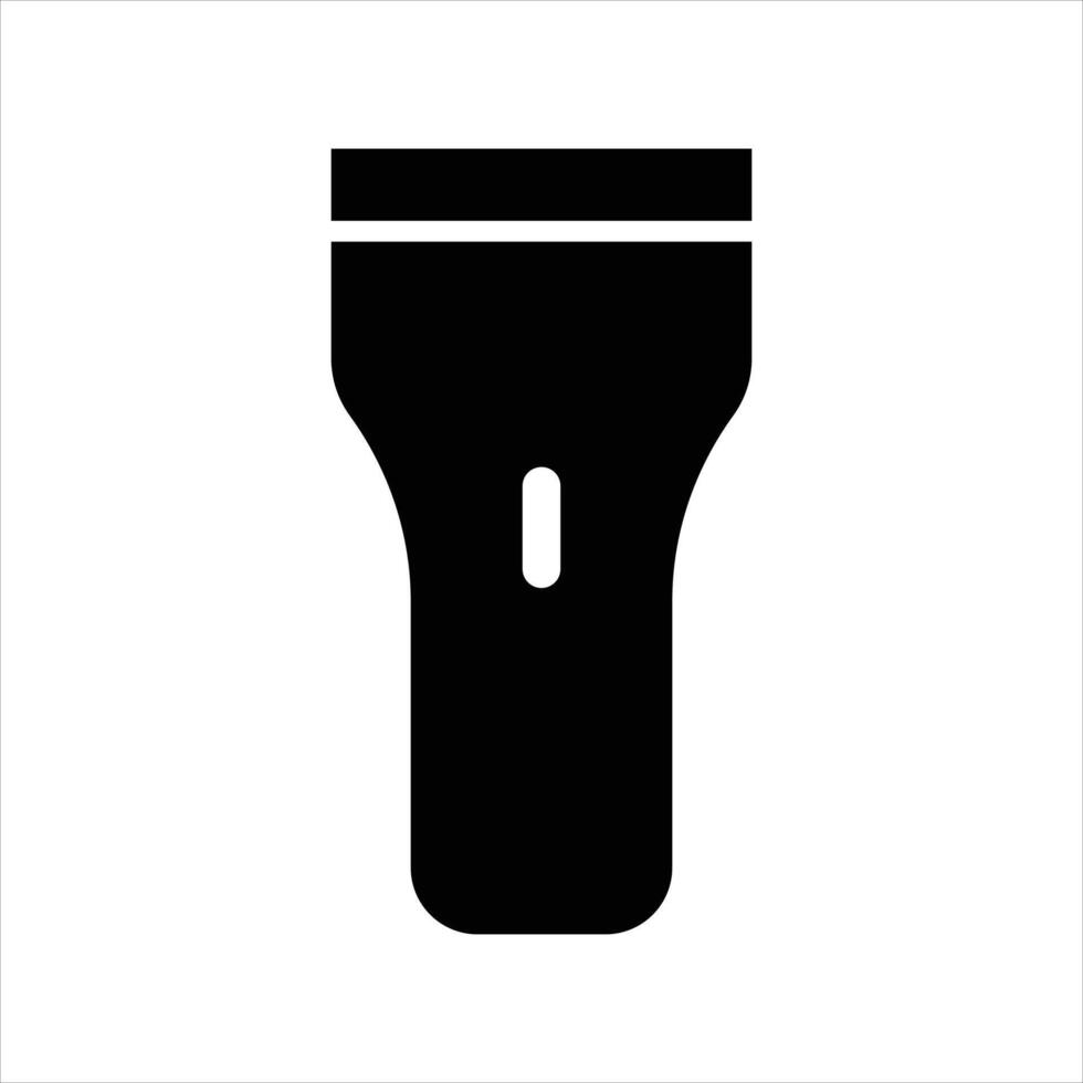 Flashlight icon, Flashlight symbol vector