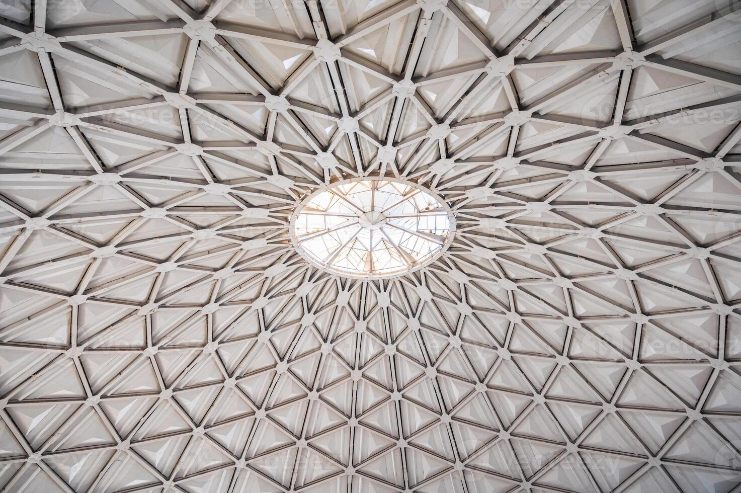 roof inside Chorsu Bazaar in Tashkent in Uzbekistan photo