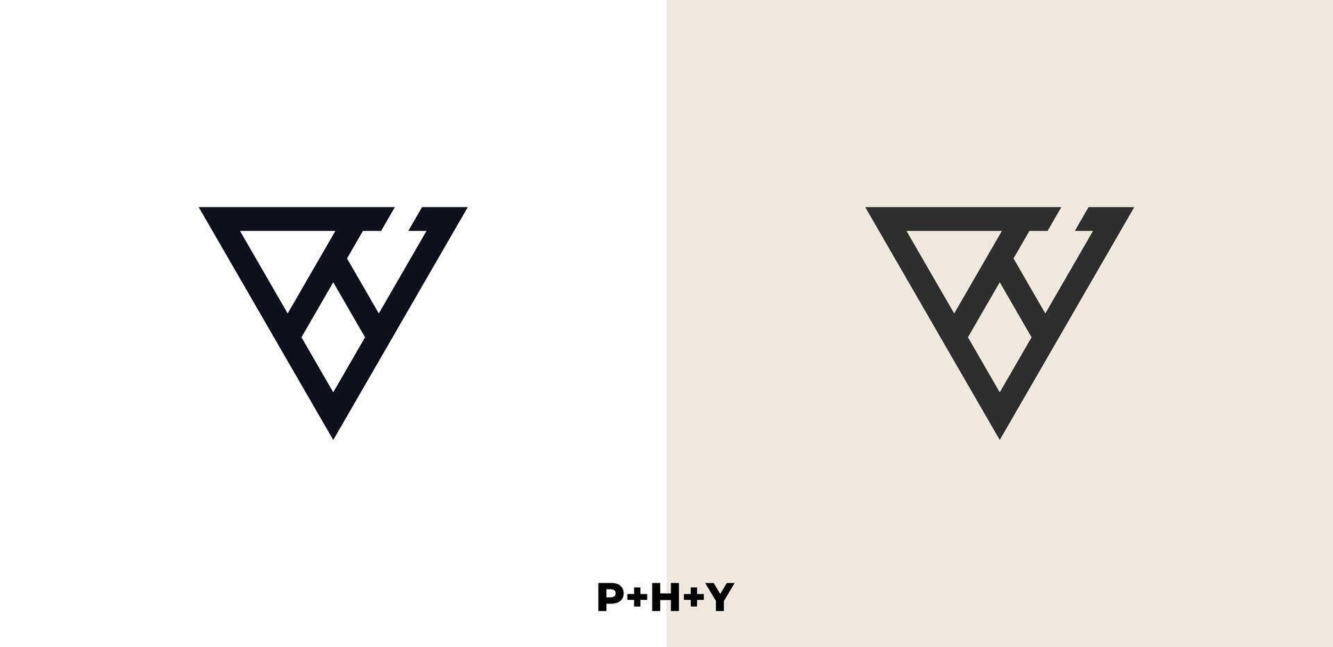 Letter H logo template design vector