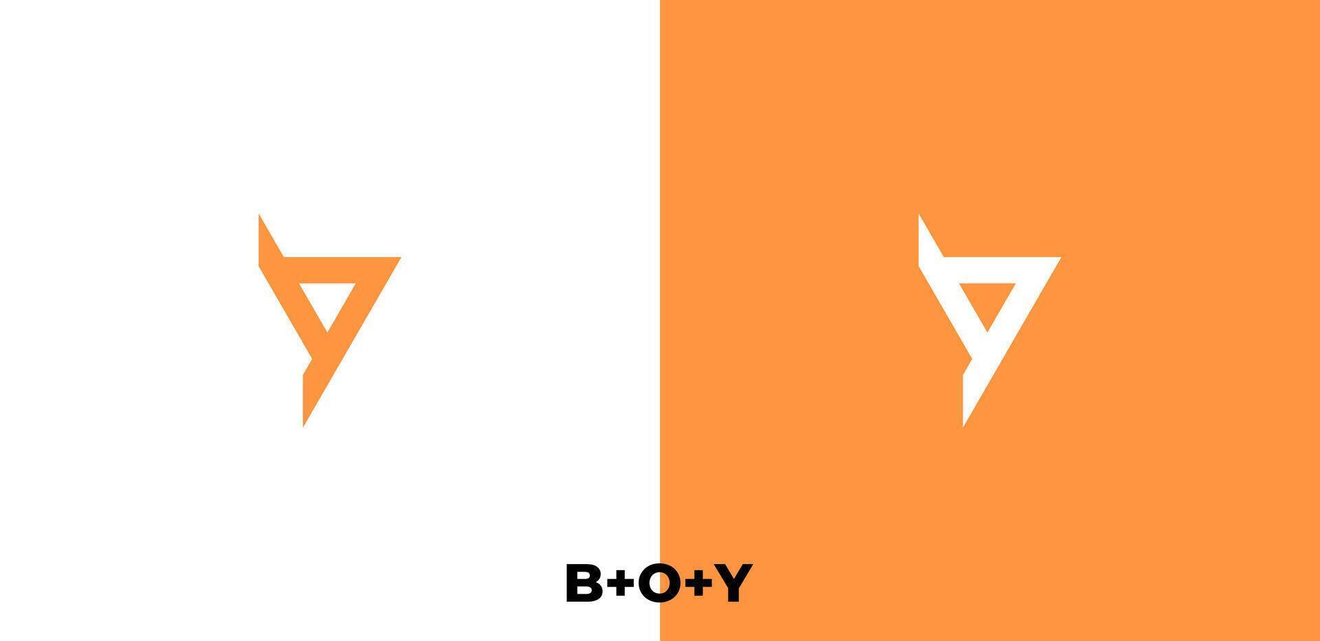 Letter B logo template design vector