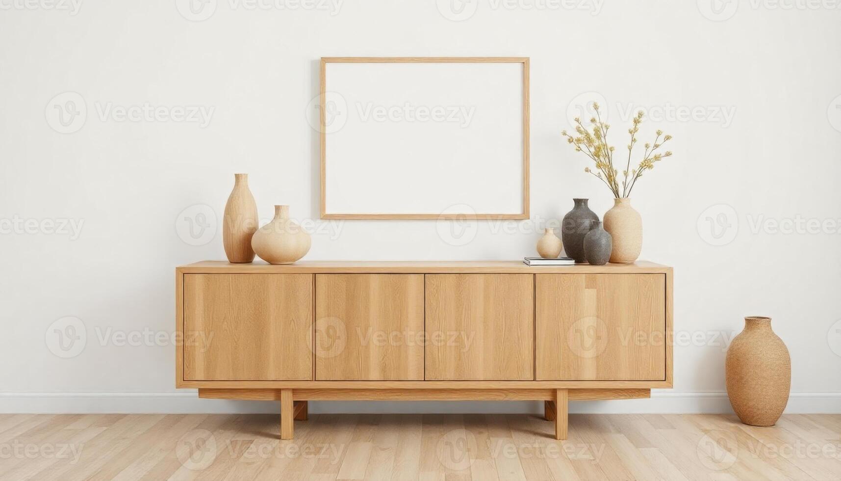 Minimalist Wooden Furniture and Decor photo