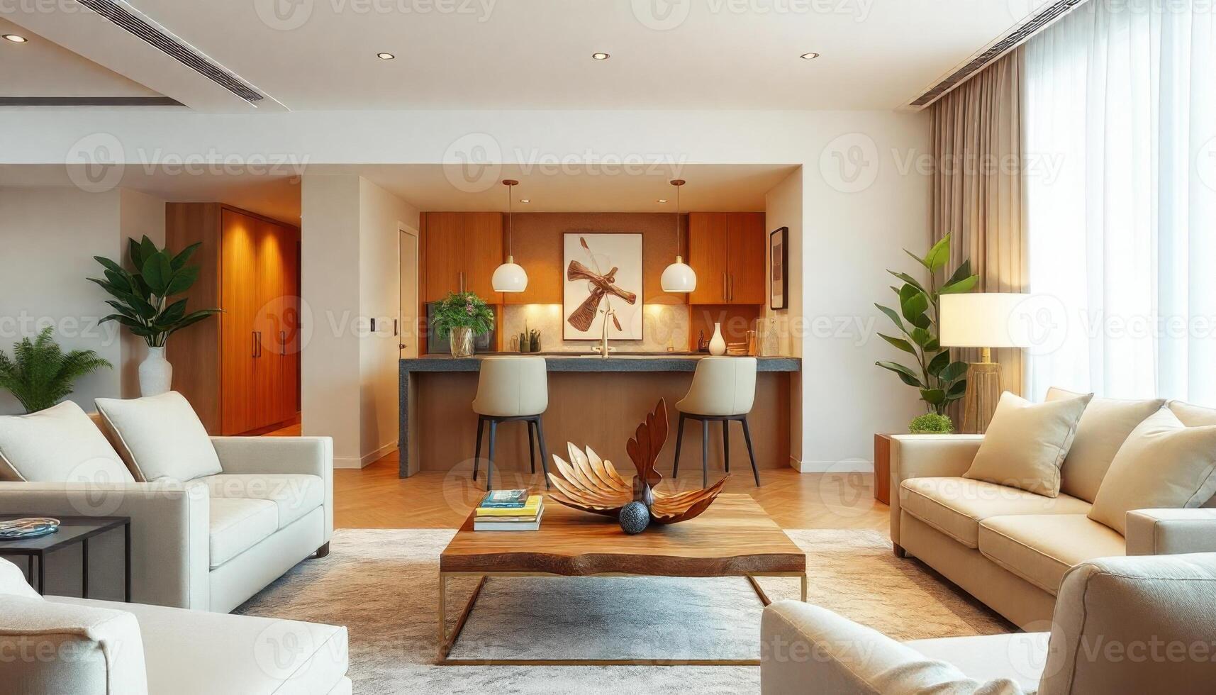 Modern Living Room Elegance photo