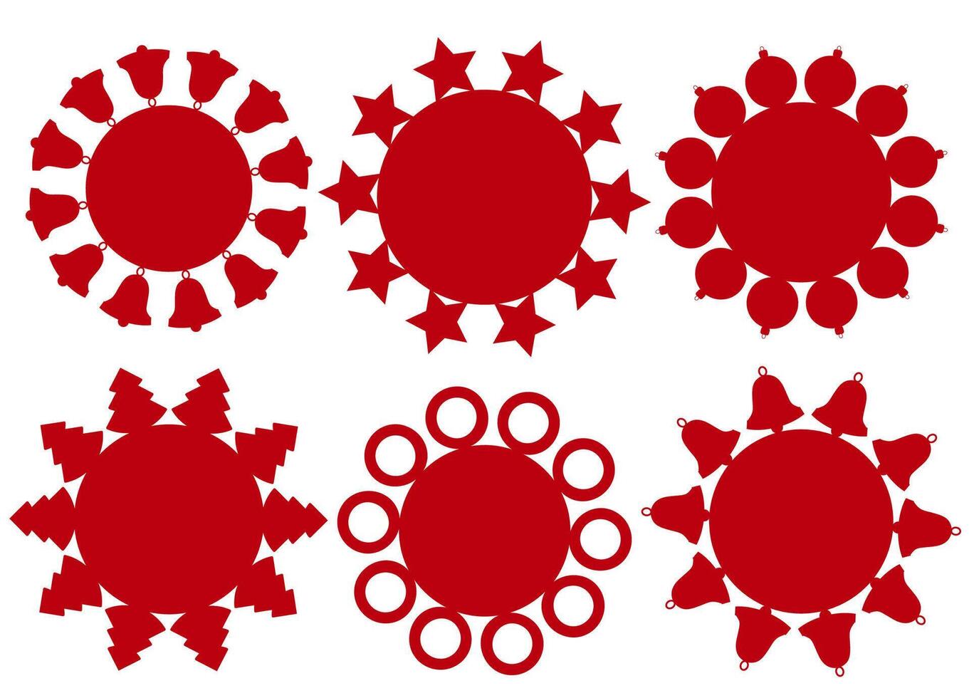 Starburst design elements for label and sticker art vector