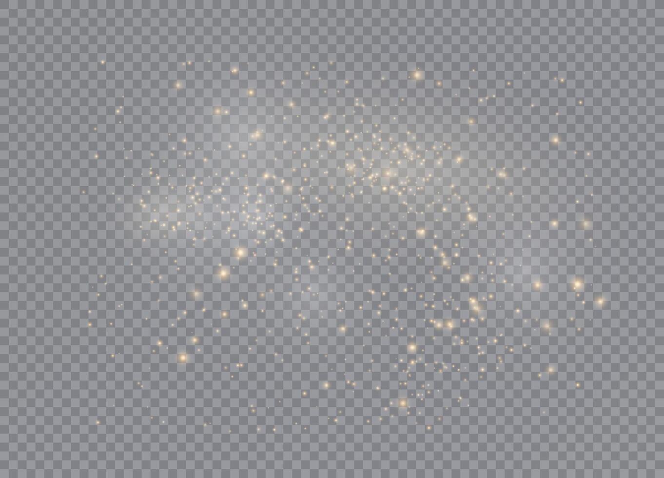 Christmas abstract pattern with light glow and magic stars vector