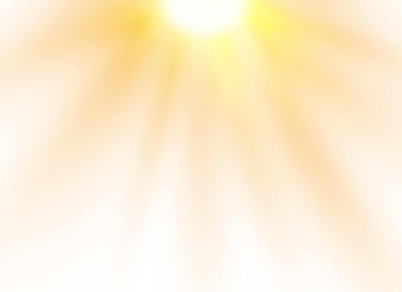 Soft light sunburst with sparkles isolated on white vector
