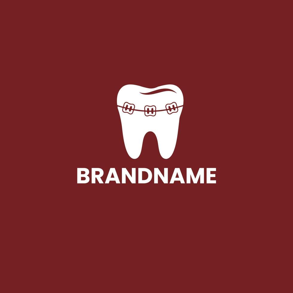 Dental clinic design template vector